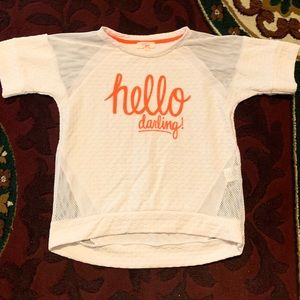 GB Girls “Hello Darling” Shirt